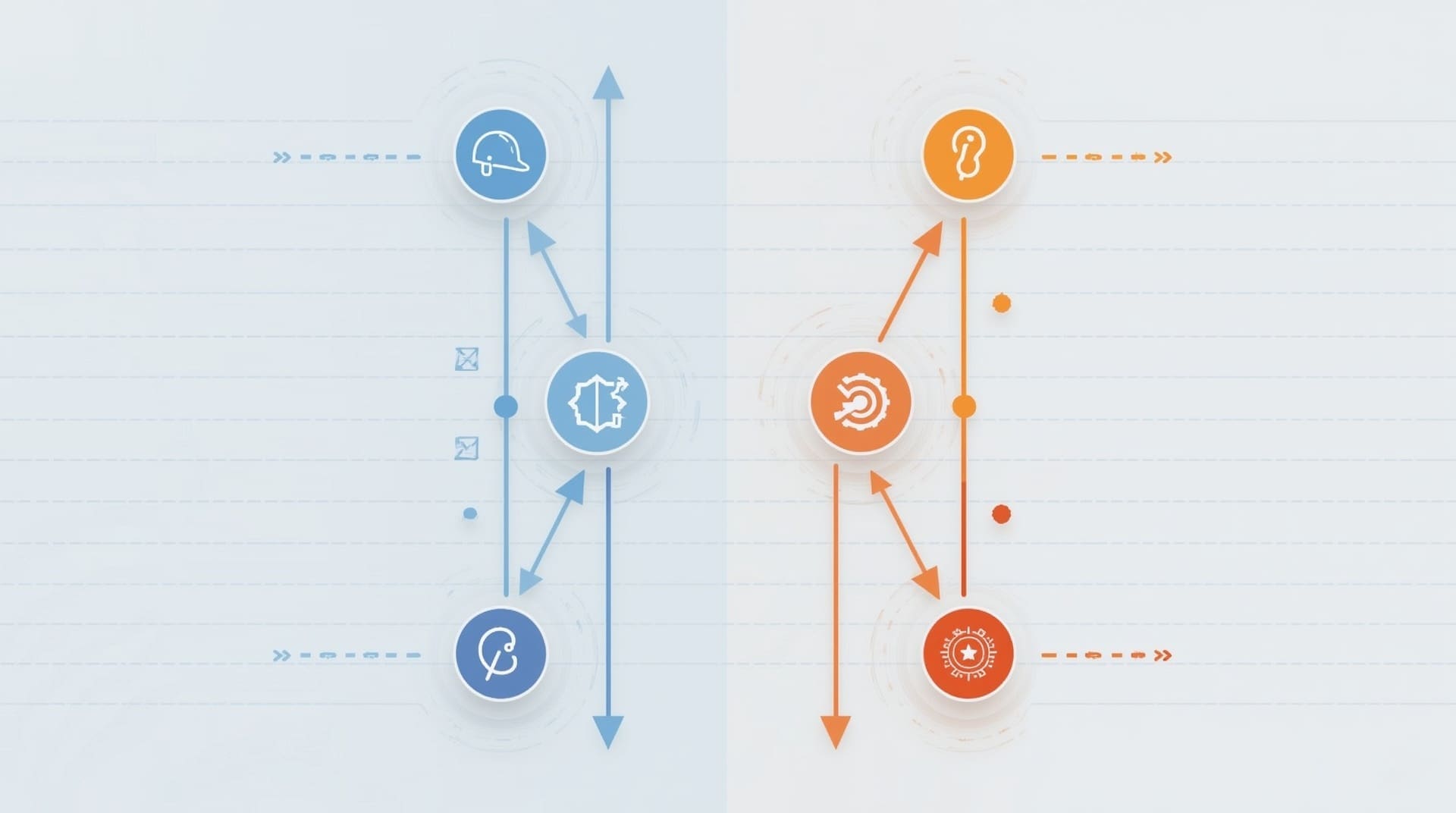 Dual training path infographic for rigger qualification and competent person development